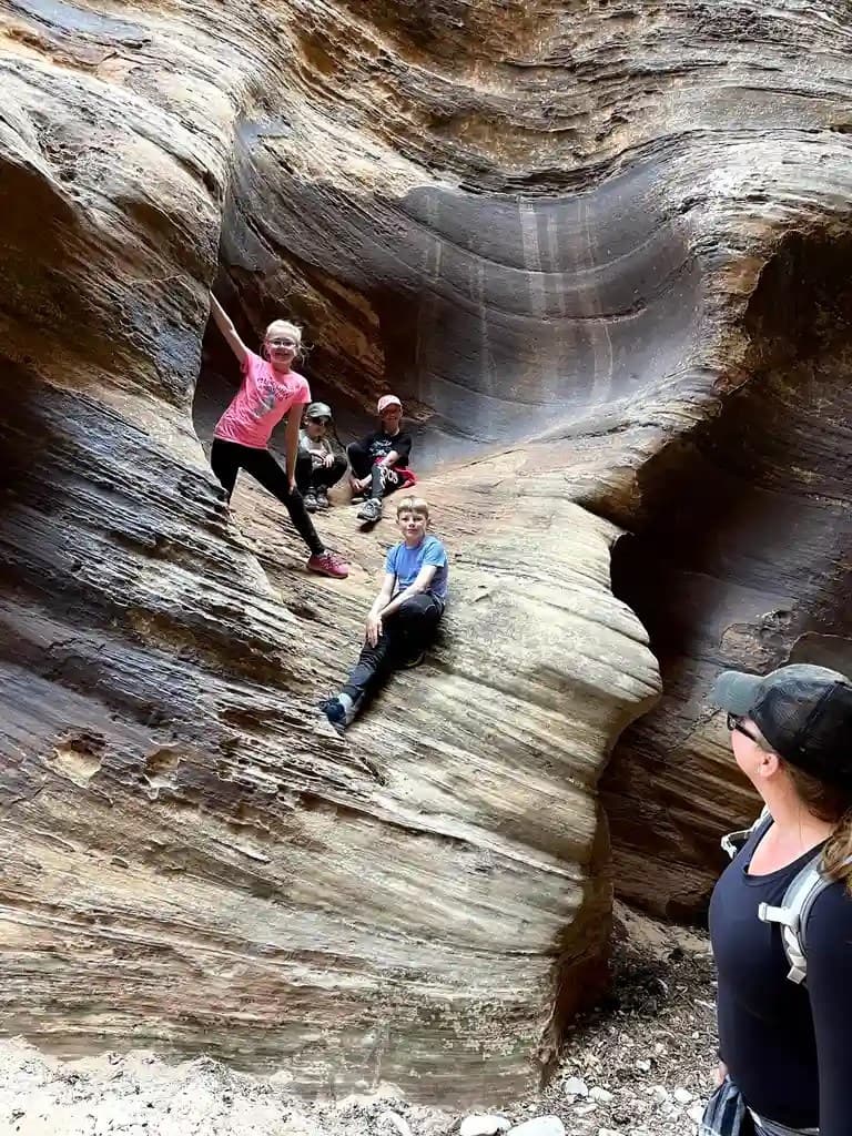 OPUS OP4 camped near Toquerville Falls, Utah
