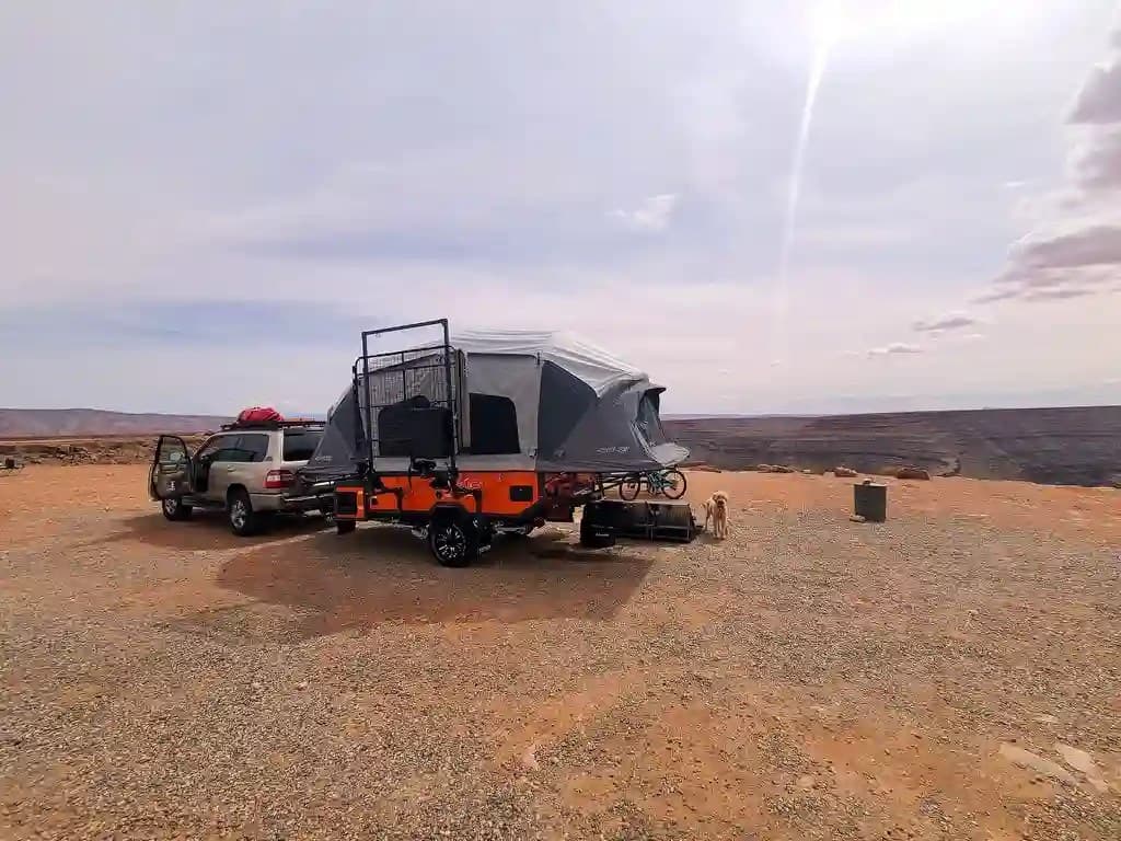 Built where the pavement ends.