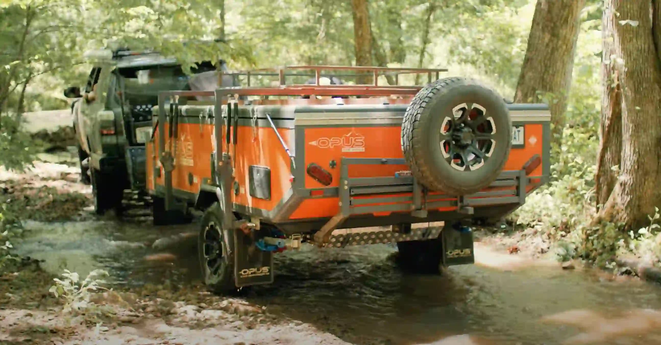 Backcountry camp in the Ozarks