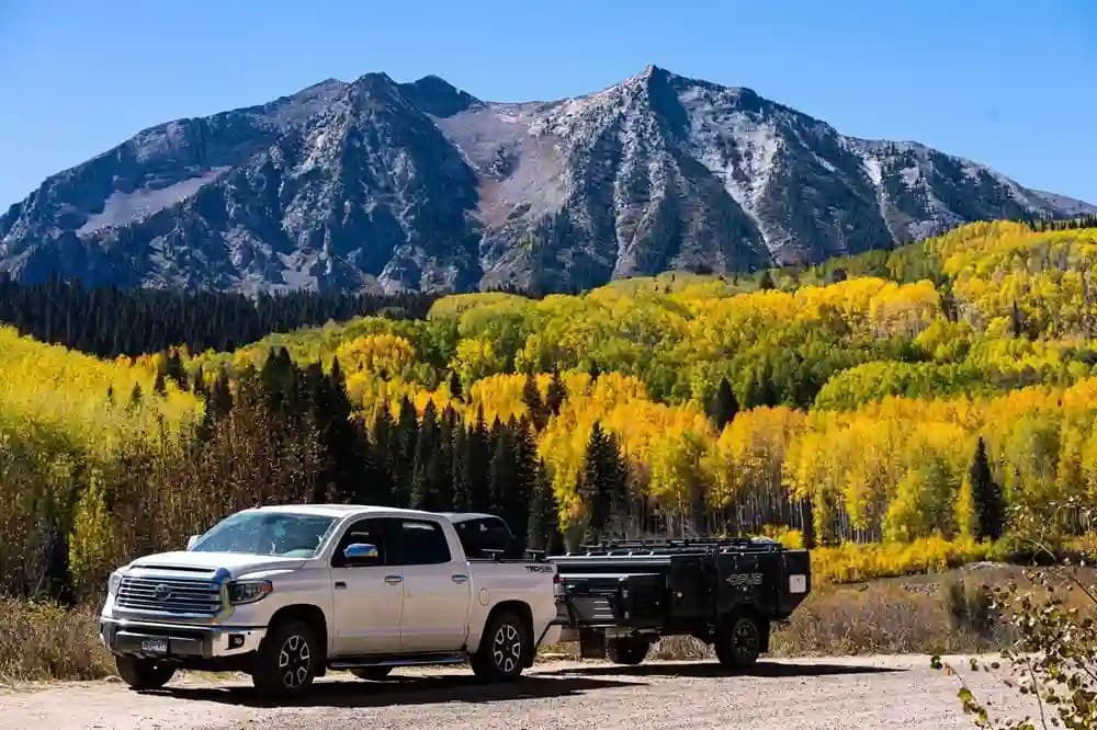 OPUS OP4 towed through the high country