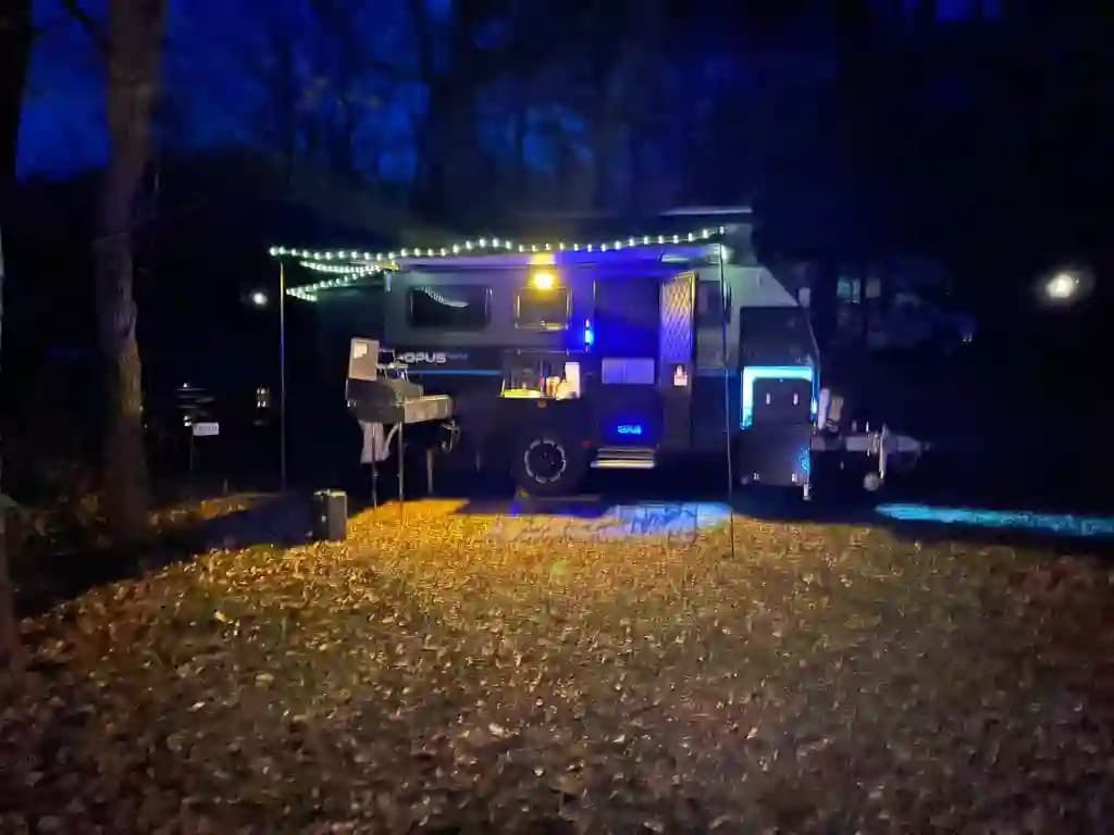Camped at Loft Mountain in Shenandoah National Park