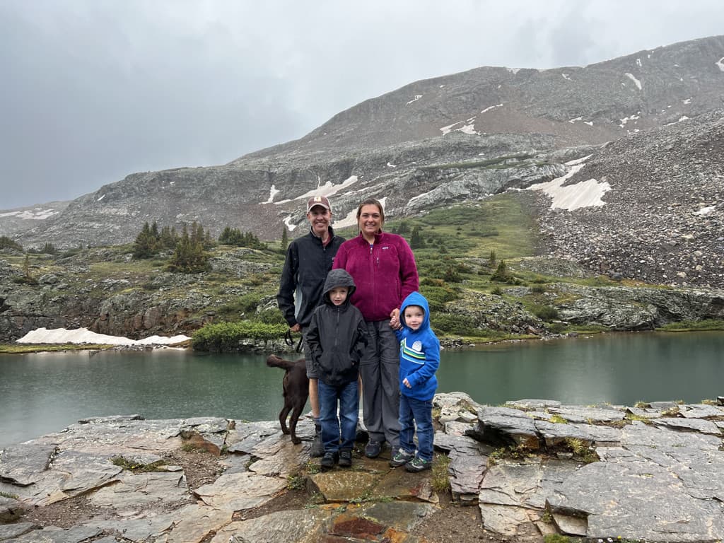 OPUS OP4 group camp near Creede, Colorado