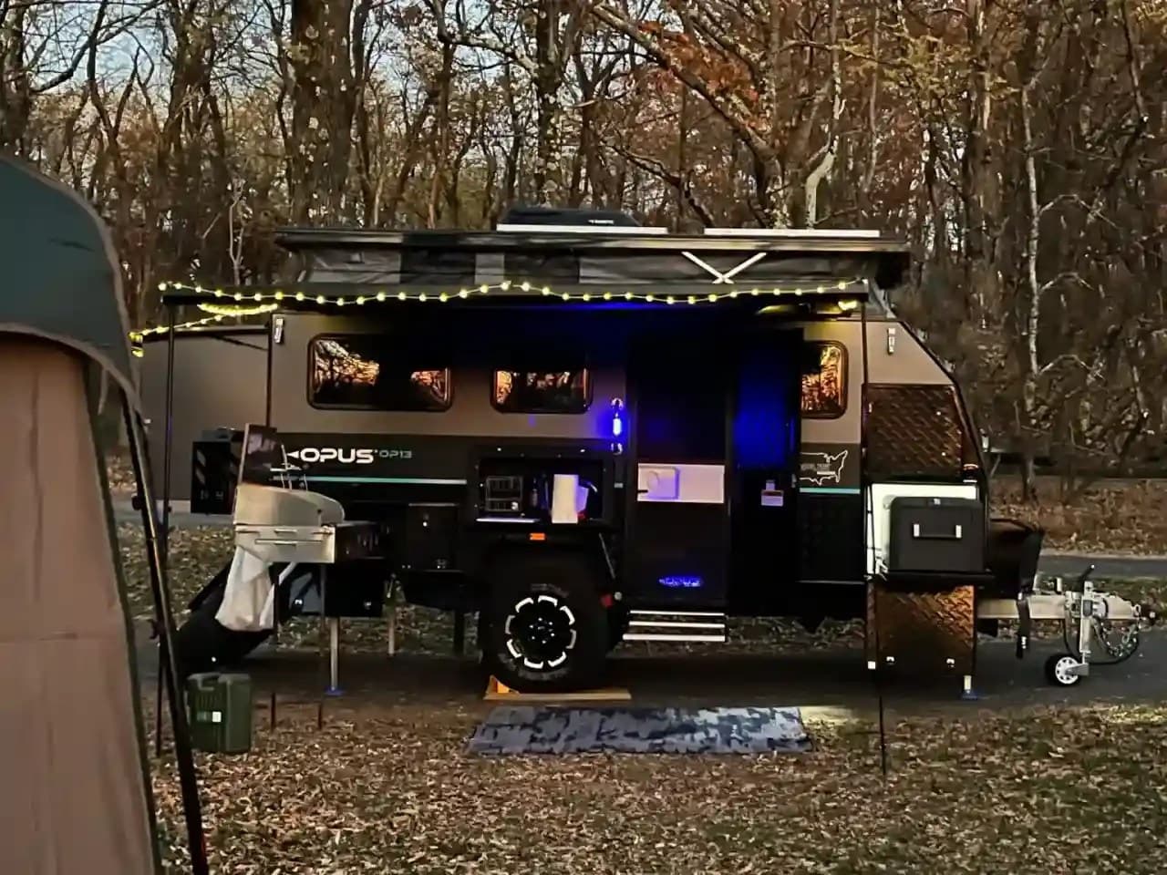OPUS OP13 at Loft Mountain campground, Shenandoah National Park