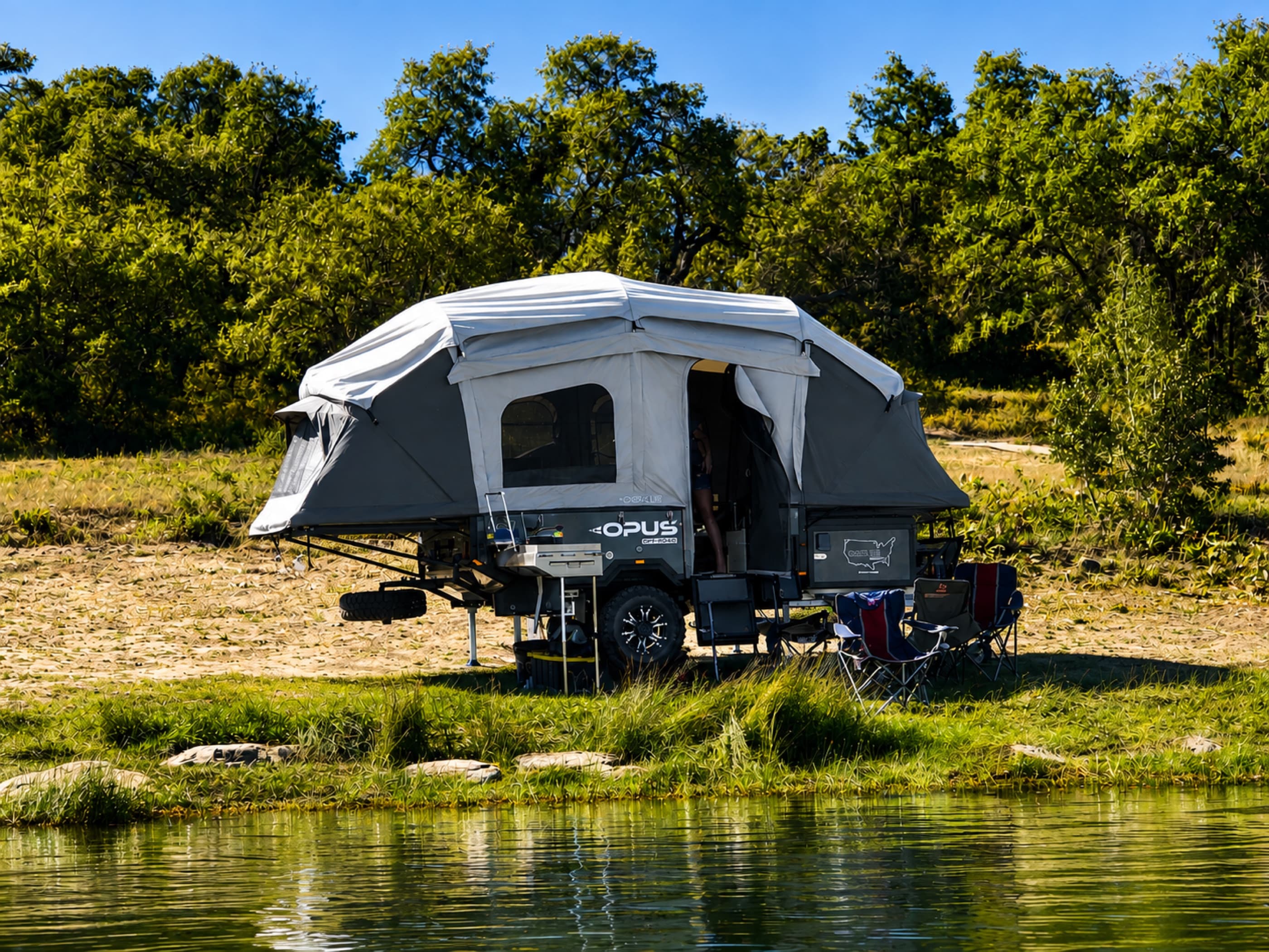OP4 LE camper trailer