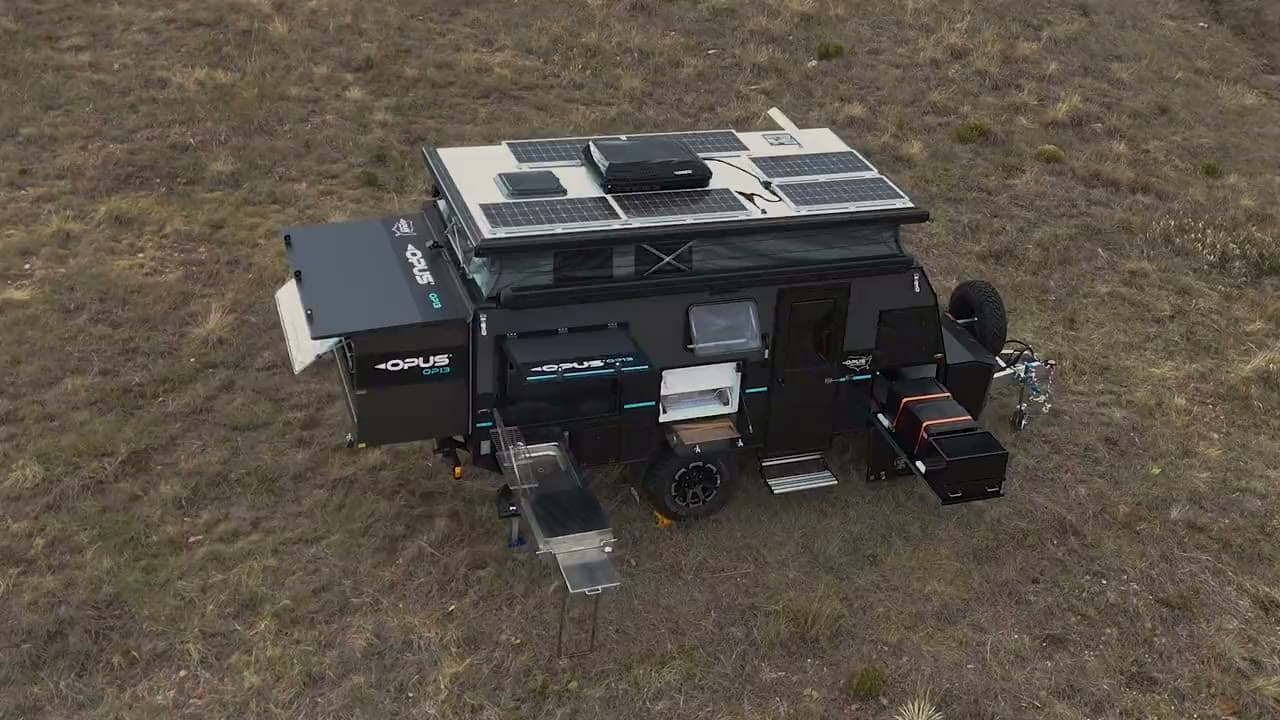 OPUS OP13 Hybrid Caravan, off-road hybrid caravan
