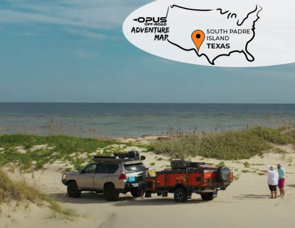 Opus Camper off-road trailer Adventure Map