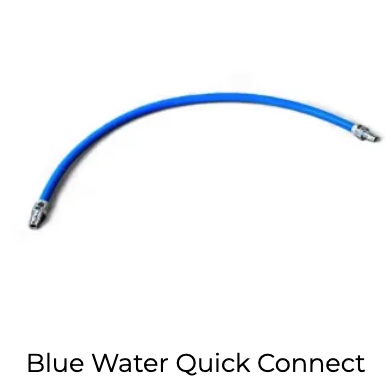 Blue water quick connect accessory OPUS Camper