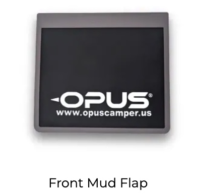 Front mud flap replacement part OPUS Camper