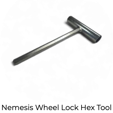 Nemesis wheel lock hex tool OPUS Camper
